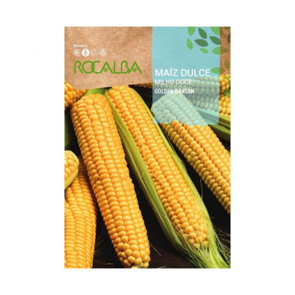 Milho Doce Gold Bantam 10 G ROCALBA Milho Doce Gold Bantam 10 G ROCALBA