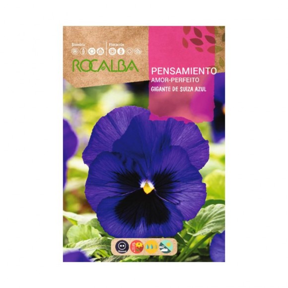 Amor-Perfeito Azul 0,5 G ROCALBA Amor-Perfeito Azul 0,5 G ROCALBA