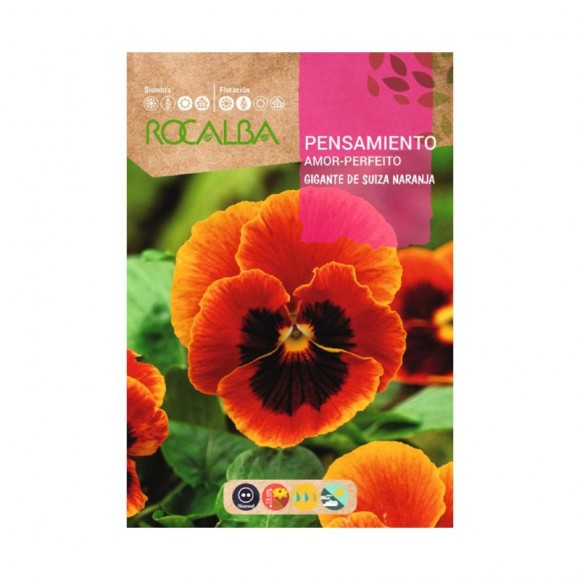 Amor-Perfeito Laranja 0,5 G ROCALBA Amor-Perfeito Laranja 0,5 G ROCALBA