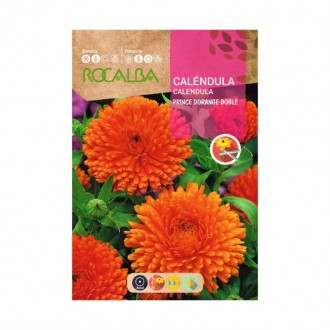 Calendula Prince Orange 10 G ROCALBA Calendula Prince Orange 10 G ROCALBA