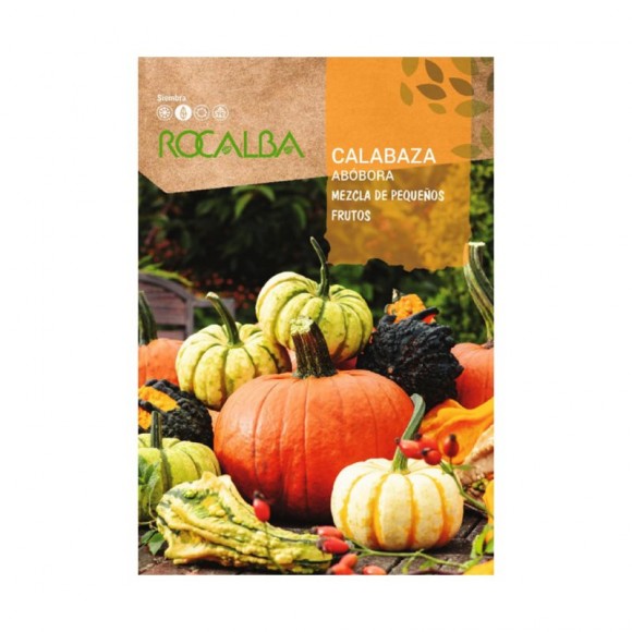 Abóbora Mistura Pequenos Frutos 3 G ROCALBA Abóbora Mistura Pequenos Frutos 3 G ROCALBA
