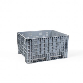 Contentor Palete Aberto 128X108X68CM 675 L DOMPLEX Contentor Palete Aberto 128X108X68CM 675 L DOMPLEX