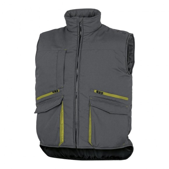 Colete Com Bolsos Sierra Cinza XL DELTA PLUS Colete Com Bolsos Sierra Cinza XL DELTA PLUS