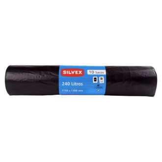 Saco Do Lixo Fecho F�cil 240 L SILVEX