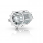 Olho Boi Oval Plastico 170Mm Branco