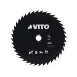Disco Corta Erva 40 Dentes D255 F25,4 MM VITO Disco Corta Erva 40 Dentes D255 F25,4 MM VITO