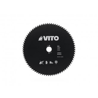 Disco Corta Erva 80 Dentes D255 F25,4 MM VITO