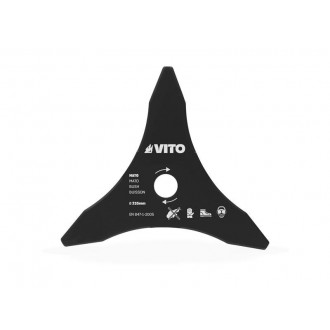 Disco Corta Mato 3 Pontas D255 F25,4 MM VITO Disco Corta Mato 3 Pontas D255 F25,4 MM VITO