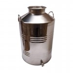 Contentor Inox Com Torneira 100 L Contentor Inox Com Torneira 100 L