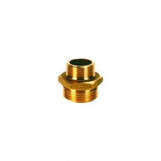 Casquilho Duplo Red Lat�o 1/2X3/8 FUND. NACIONA