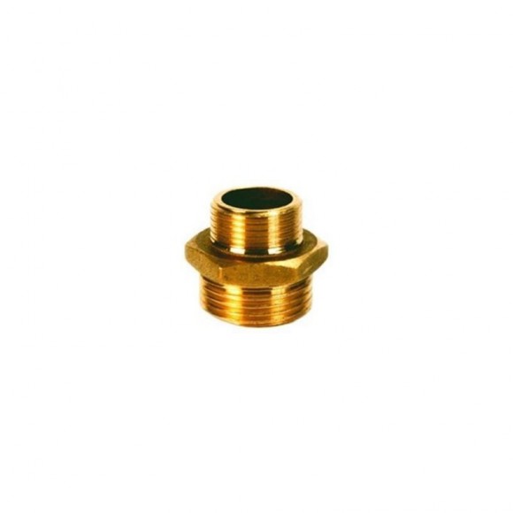 Casquilho Duplo Red Lat�o 1/2X3/8 FUND. NACIONA