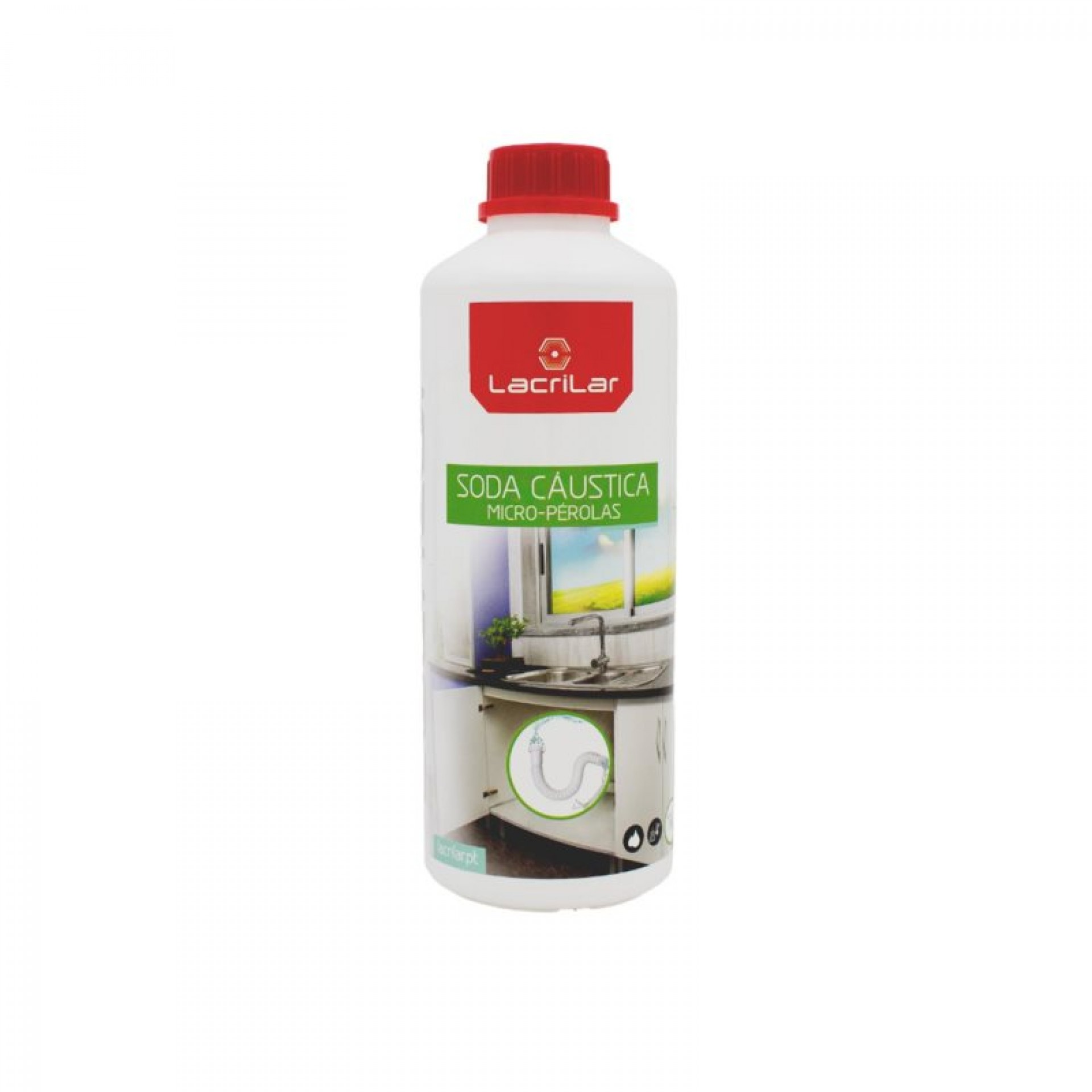 Soda Caústica Micro-Pérolas 1 KG LACRILAR