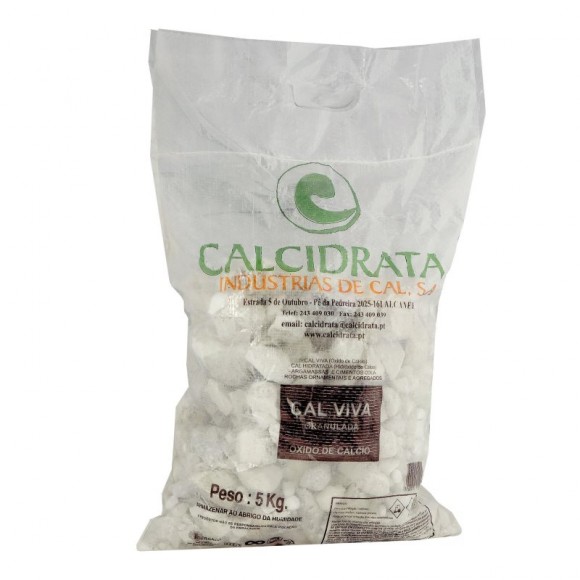 Cal Viva Pedra 5KG Cal Viva Pedra 5KG
