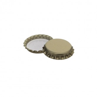 CÁPSULA COROADA DE METAL 26 MM COM JUNTA 100 UN CÁPSULA COROADA DE METAL 26 MM COM JUNTA 100 UN