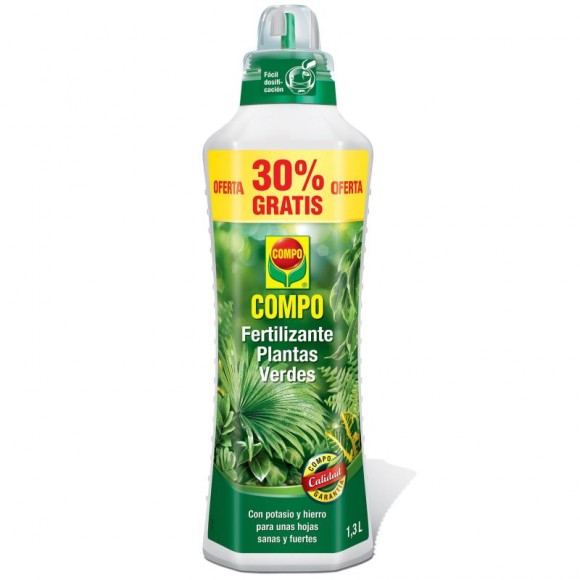 Fertilizante Plantas Verdes 1300 ML COMPO Fertilizante Plantas Verdes 1300 ML COMPO