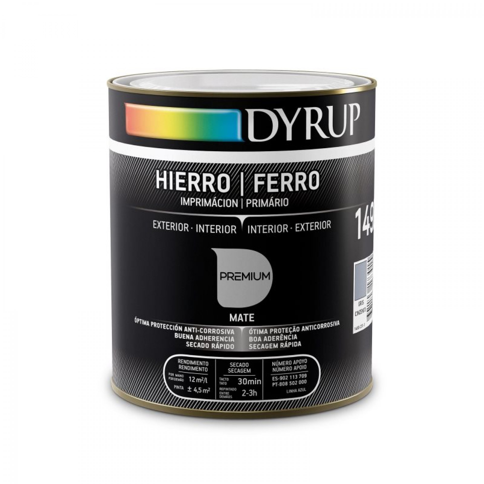 Primario Subcapa Ferro Cinza 750ML BONDEX