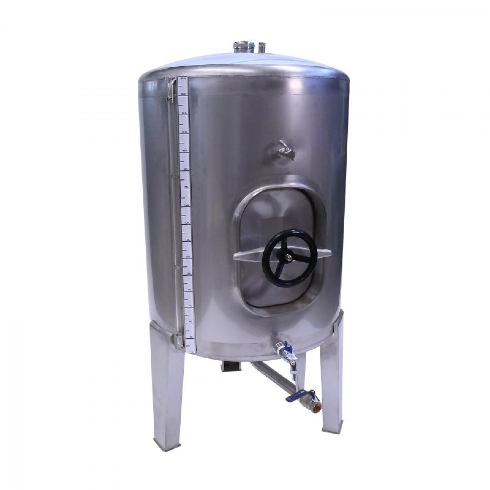 Cuba Inox Com Porta Lateral 265 L
