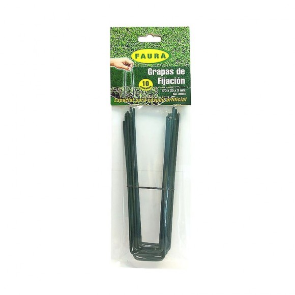 Fi xsol 10 Agrafos De Metal 17X3,5 CM FAURA Fi xsol 10 Agrafos De Metal 17X3,5 CM FAURA