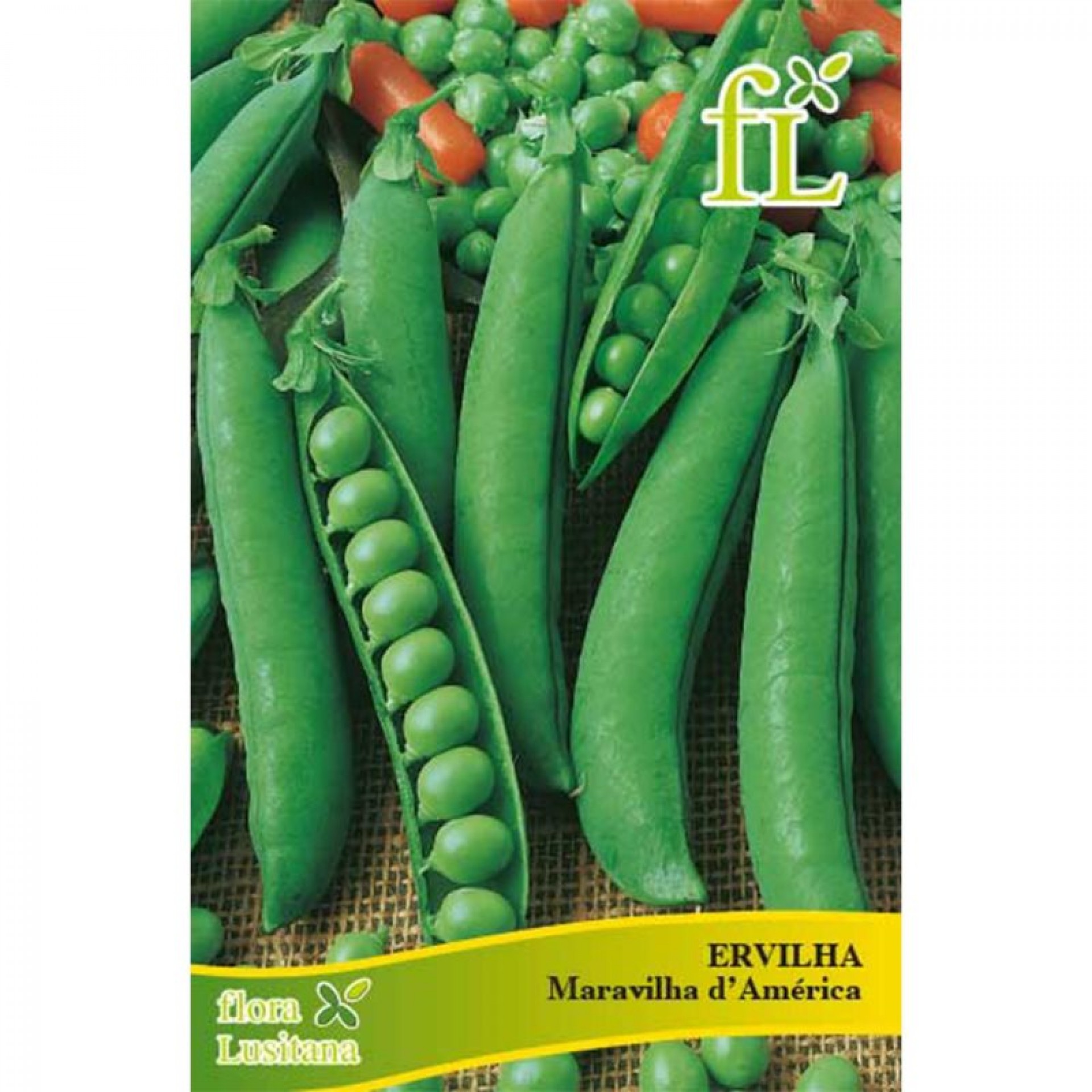 Ervilha Maravilha América Anã 100 G FLORA LUSITANA