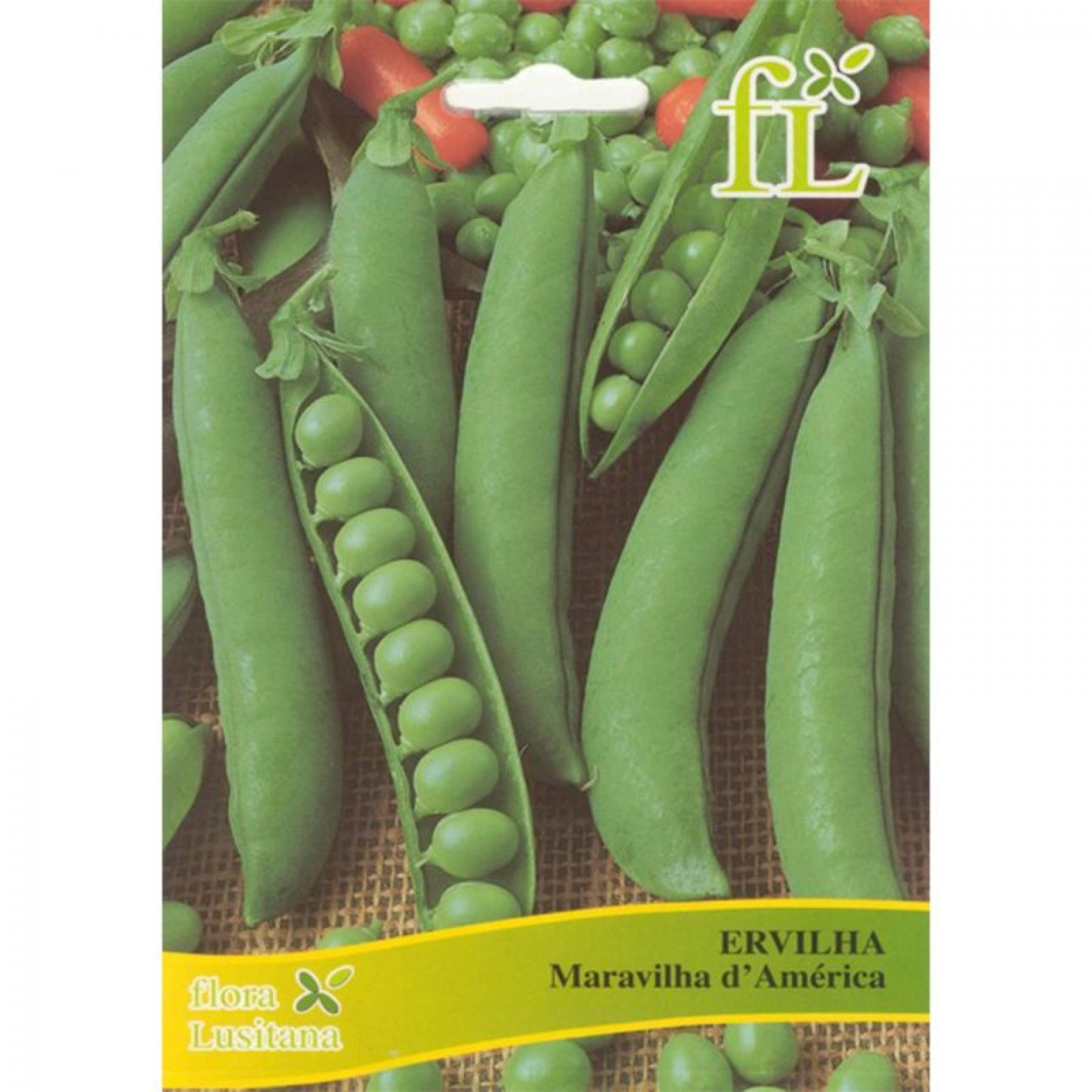 Ervilha Maravilha América Anã 50 0G FLORA LUSITANA
