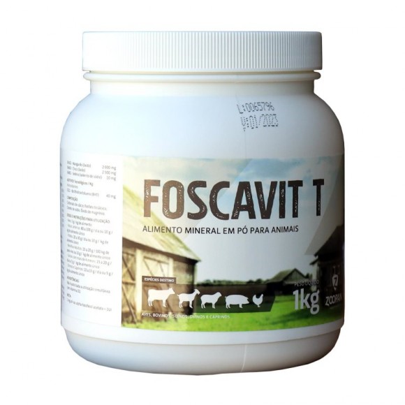 Suplemento Alimentar Mineral  1 KG ZOOPAN
