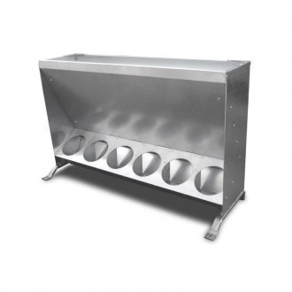 Comedouro Chapa Para Leit�es 110 CM GOMEZ Y CRESPO