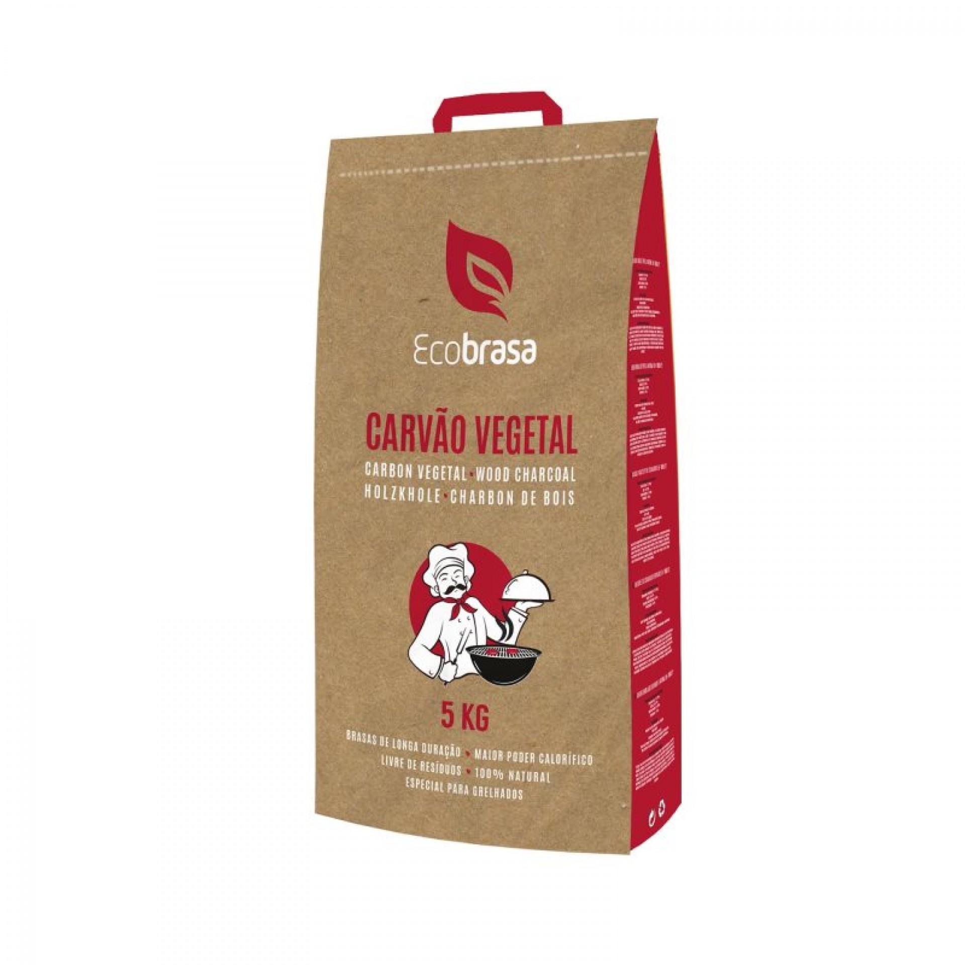 Saco Carvao +/- 5KG