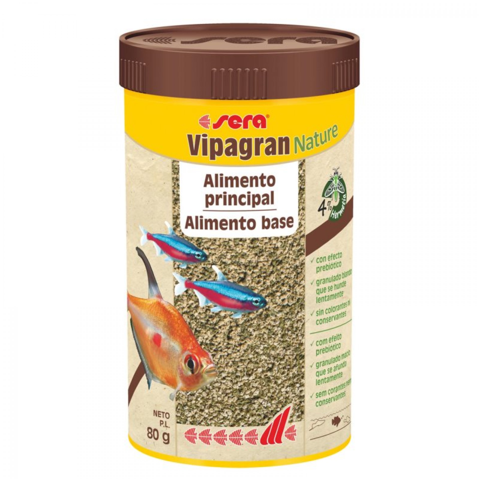 Alimento para Peixe Vipagran SERA 250ML