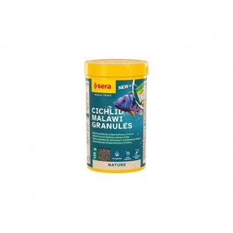 Alimento Ciclideo Malawi Granulado 250 ML SERA Alimento Ciclideo Malawi Granulado 250 ML SERA