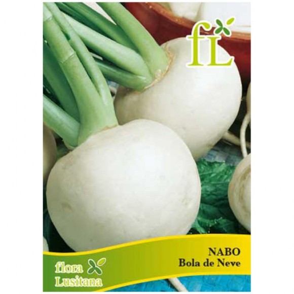 Nabo Bola de Neve 25 G FLORA LUSITANA Nabo Bola de Neve 25 G FLORA LUSITANA