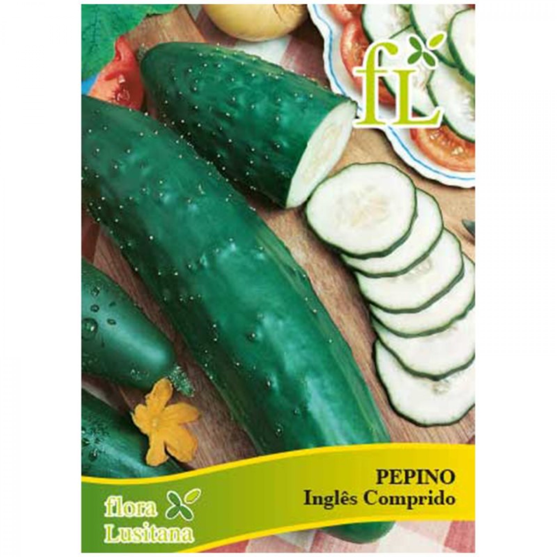 Pepino Inglês Comprido 10 G FLORA LUSITANA