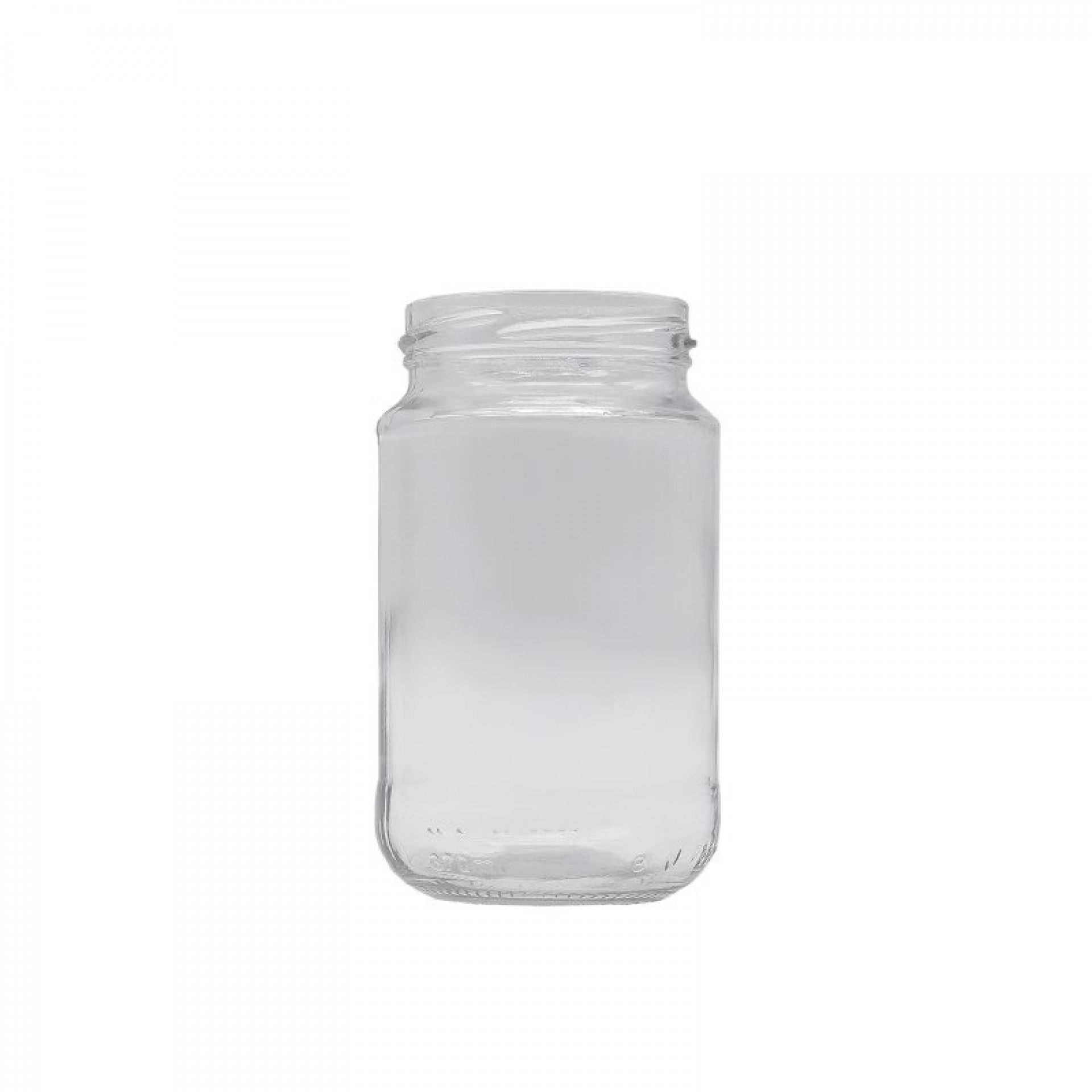 Frasco De Vidro Sem Tampa 370 ML
