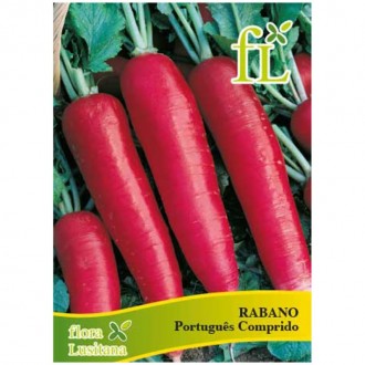 Rabano Portugu�s Comprido 10 G FLORA LUSITANA