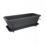 Kit Varanda Veneza Antracite 40 CM ARTEVASI Kit Varanda Veneza Antracite 40 CM ARTEVASI
