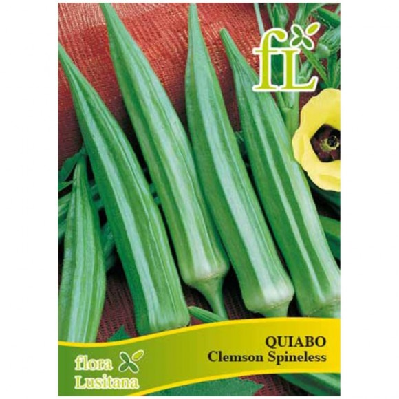 Quiabo Clemson Spineless 10 G FLORA LUSITANA Quiabo Clemson Spineless 10 G FLORA LUSITANA
