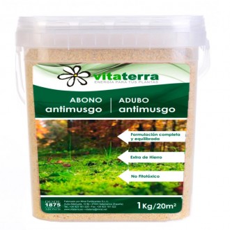 Adubo Relva Antimusgo 1 KG VITATERRA