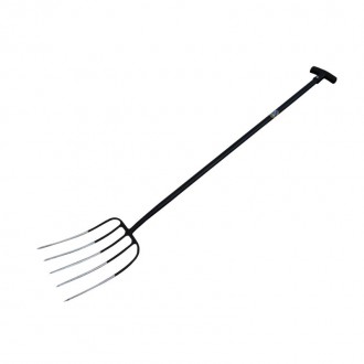 Forquilha Lavoura Cabo Metal 5 Dentes VERDUGO