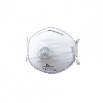 M�scara Descart�vel FFP1 Com V�lvula 10UN DELTA PL