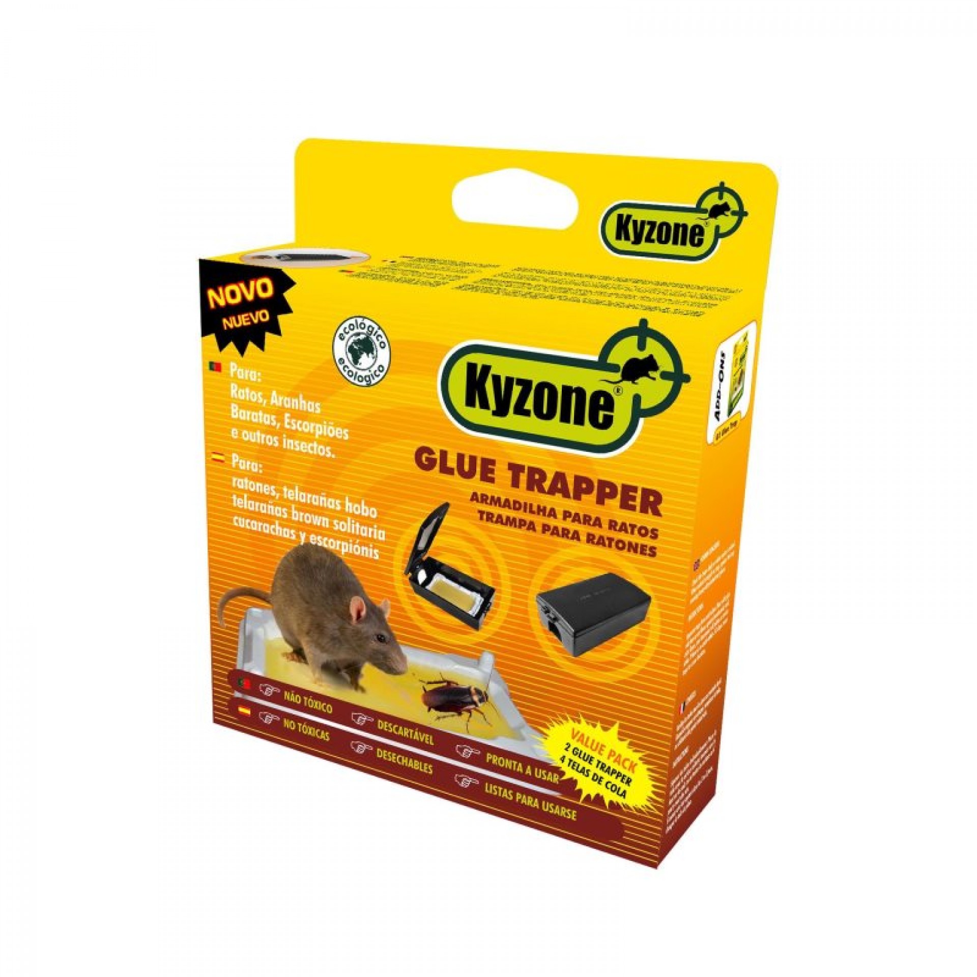 Estação Para Isco Gluetraper Pack KYZONE