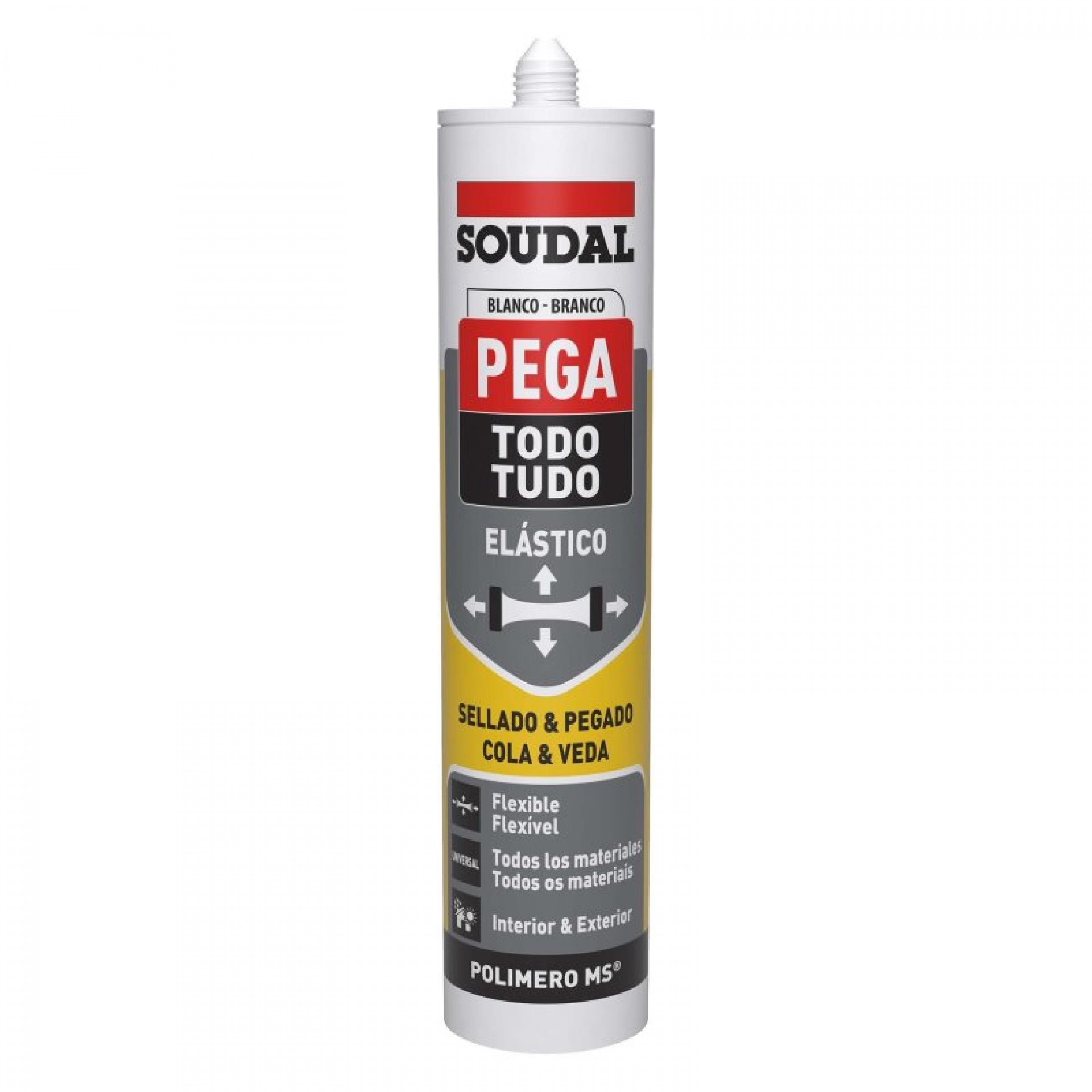 Cola e Veda Branco SOUDAL 290ML