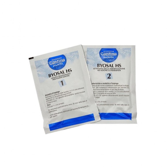 KIT DE FERMENTACAO BYOSAL 20 G + 20 G