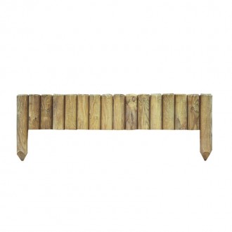 Cerca Pinede Madeira Tratada 20/40X112 CM CERLAND Cerca Pinede Madeira Tratada 20/40X112 CM CERLAND