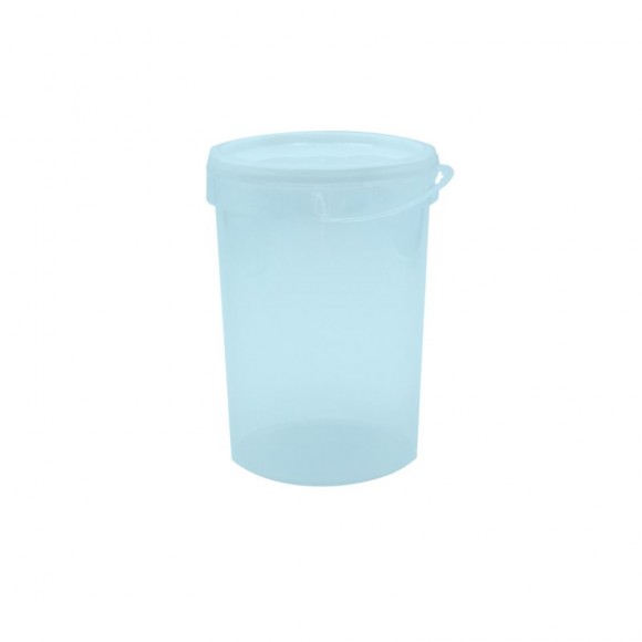 Balde Com Tampa Natural 1,5 L Balde Com Tampa Natural 1,5 L