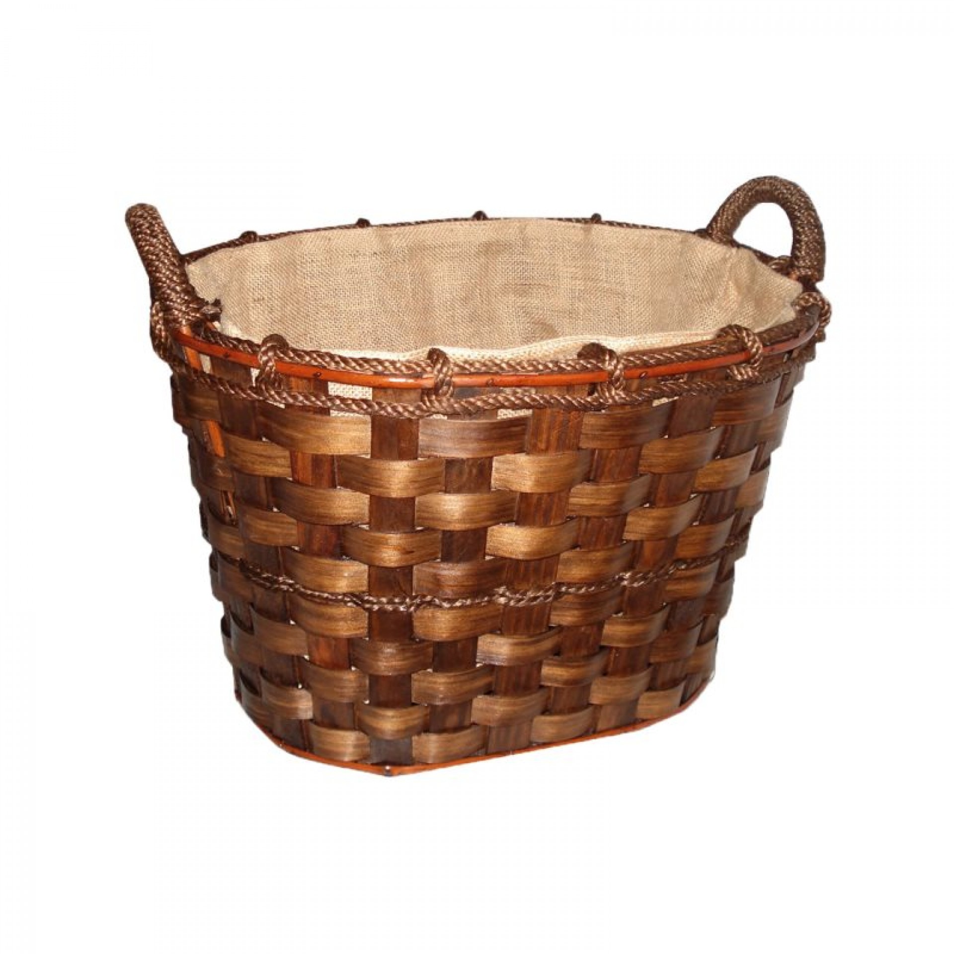 Cesto Lenha Verga Tala Oval N2