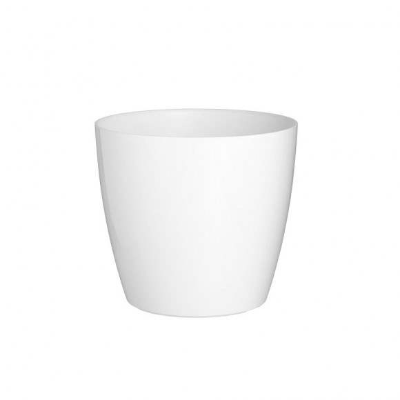 Vaso San Remo Branco Com Rodas 36 CM ARTEVASI Vaso San Remo Branco Com Rodas 36 CM ARTEVASI