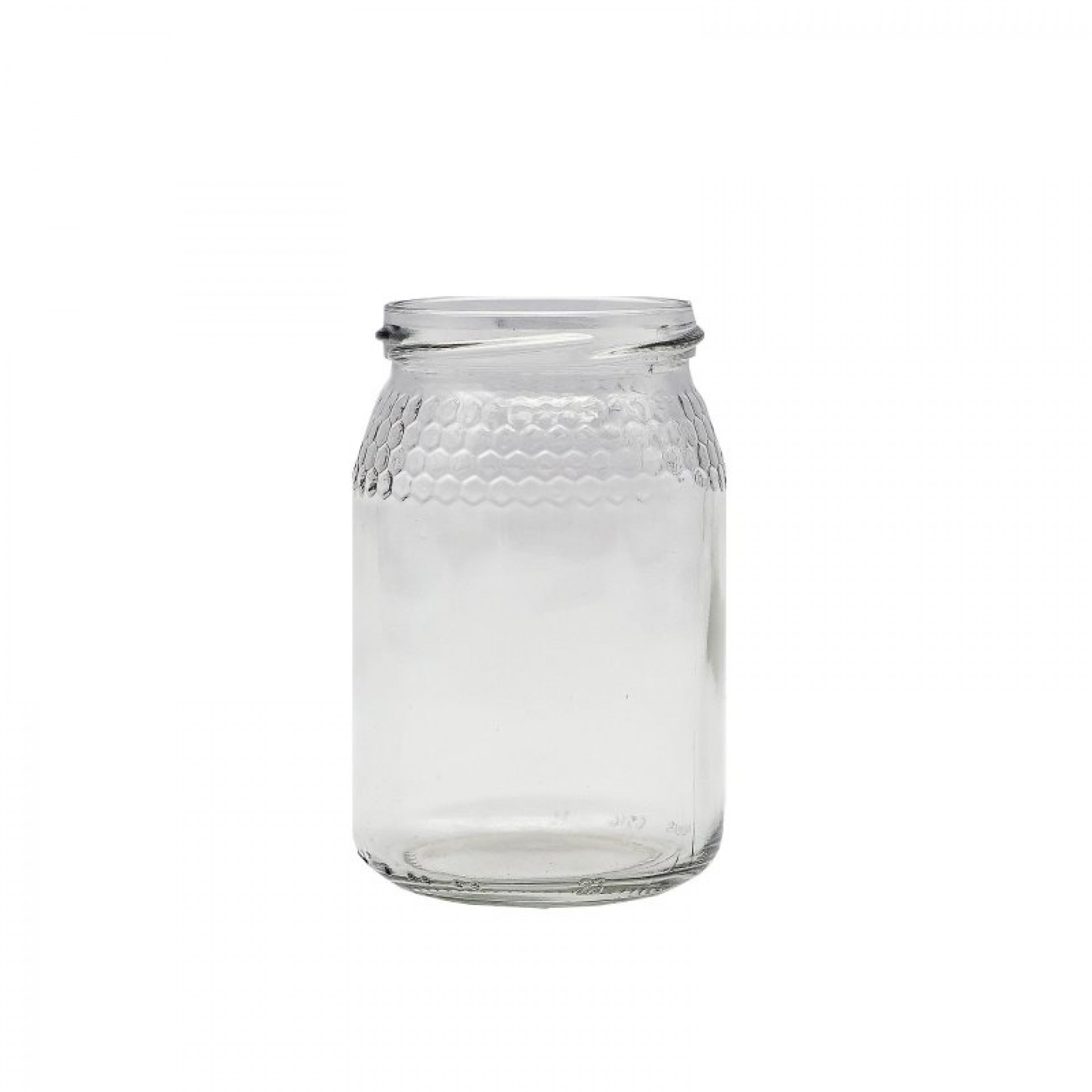 Frasco De Vidro 500 G Sem Tampa