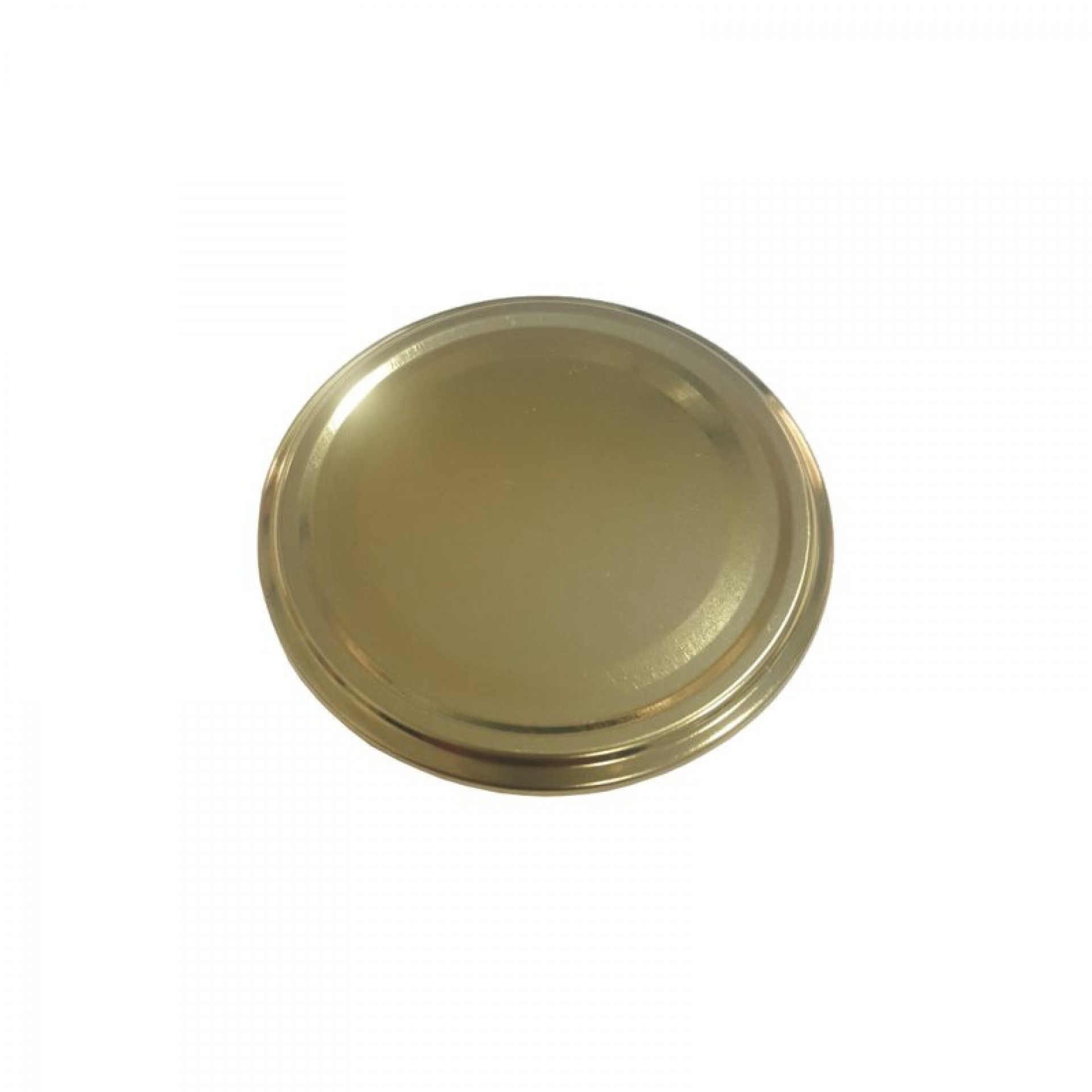 Tampa Metálica Dourada Para Frasco 138ML/250 ML/50