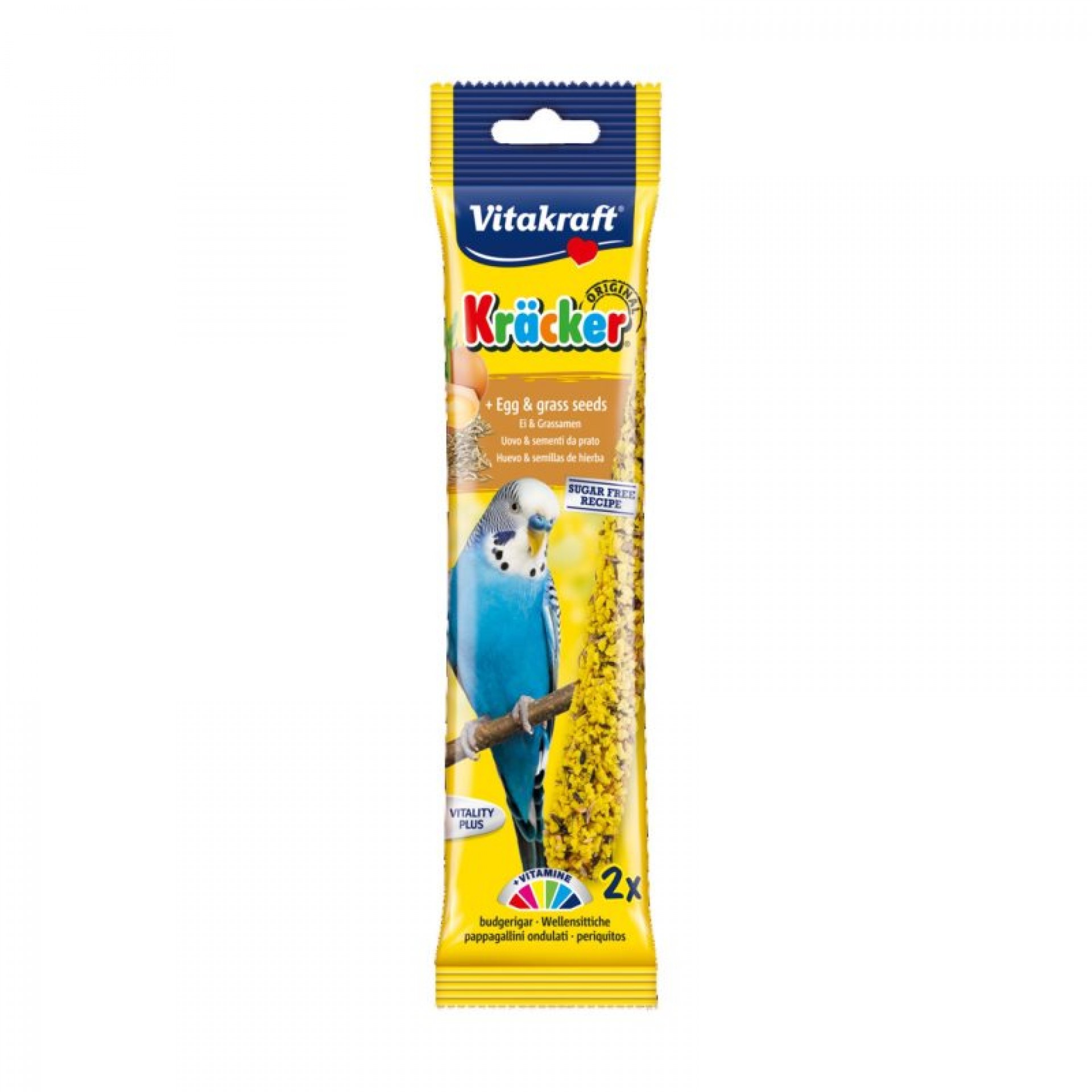 Snack P/Periquitos Barritas Ovo 2 UN VITAKRAFT