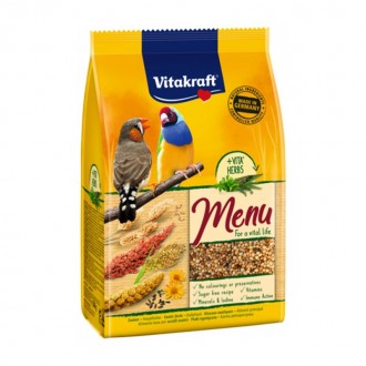 Mistura p/Ave Ex�ticos Men� VITAKRAFT 0,5KG