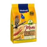 Mistura p/Ave Exóticos Menú VITAKRAFT 0,5KG Mistura p/Ave Exóticos Menú VITAKRAFT 0,5KG